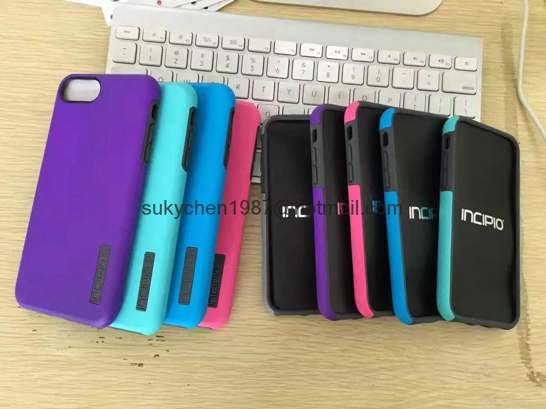 Iphone6/6S/7 Plus Dual Layers Shockproof Matte R   ed Hybrid TPU+PC Case Cover 4