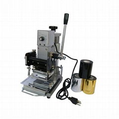 PVC card tipping machine