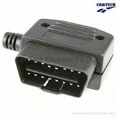 OBD-2 16P M Right Angle  Connector