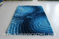 3d shaggy carpet & rugs