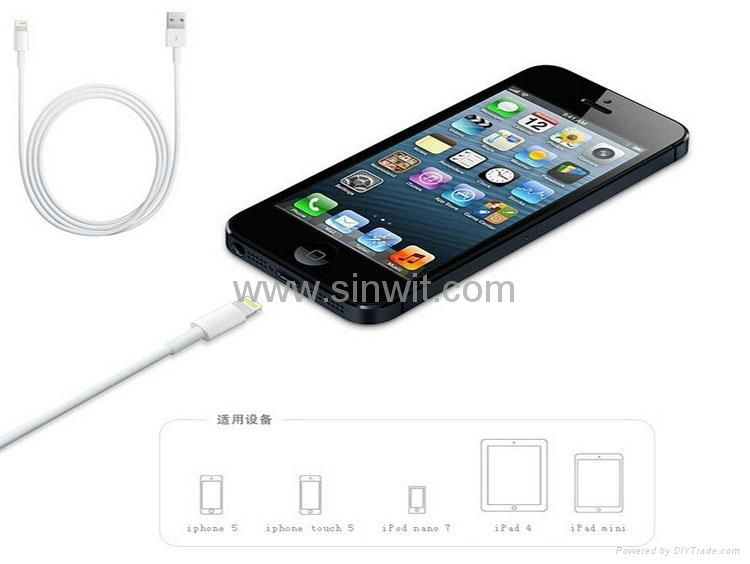 Apple iPhone 5/5S/5C Lightning USB Data Cable 2