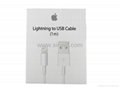 Apple iPhone 5/5S/5C Lightning USB Data Cable 3