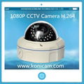 Outdoor 720P CMOS Night Vision Vandal-proof Dome Digital IP Camera