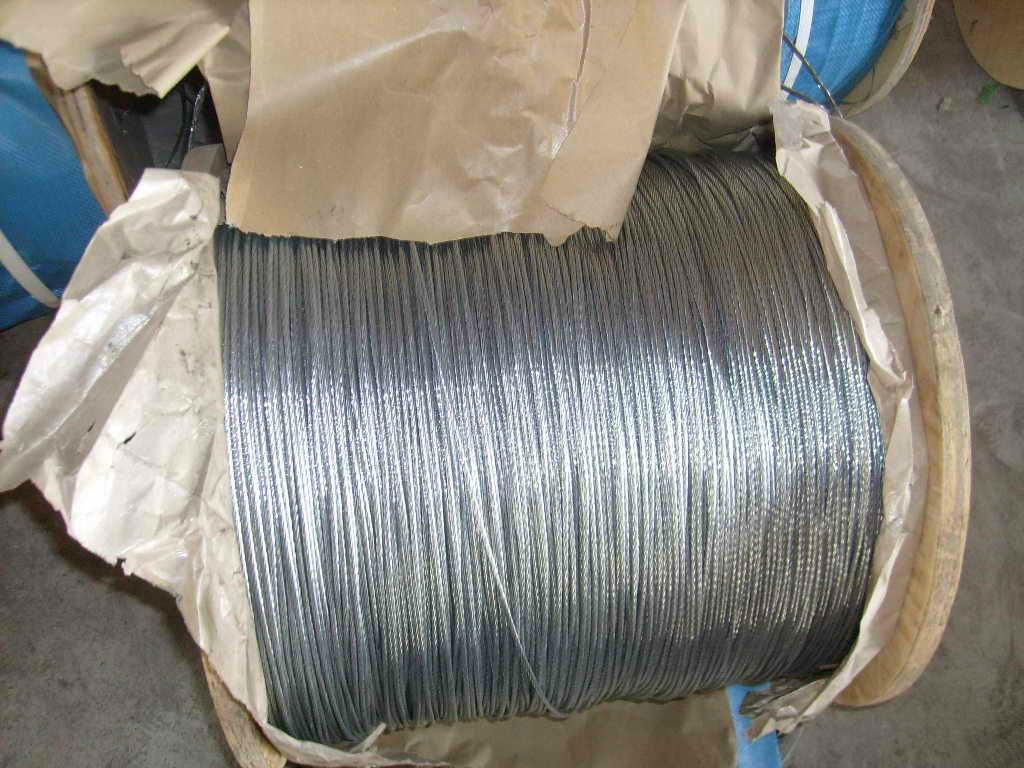 Galvanized and un-galvanized wire rope