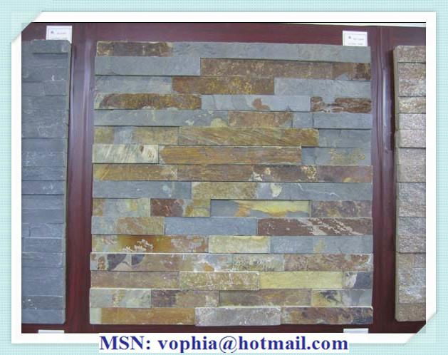 Culture Stone Rusty slate stone  for wall and roof 3