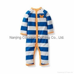 Colorsun 100% Cotton Baby Girl Baby Boy Cotton Coveralls Climbing Clothes