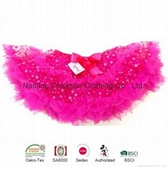 Baby Girl Fashion Wears, Child Clothing Customized Boutique Pettiskirt3