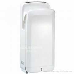 ABS double jet hand dryer