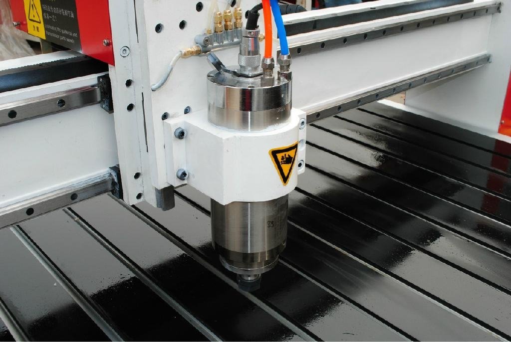 Aluminum engraving machine CNC router 4 axis  3