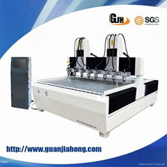 Multi-spindle CNC router engraving machine 2018-8