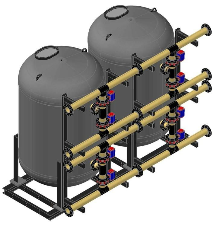 Technology and equipment for industrial wastewater treatment