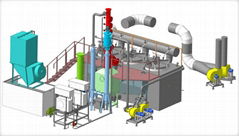 Technology and equipment for processing of red sludge