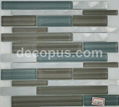 Glass mosaic match with architects and interior designers bathroom tile 1