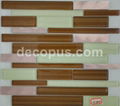 Glass mosaic match with architects and interior designers bathroom tile 2