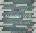 Glass mosaic match with architects and interior designers bathroom tile 5