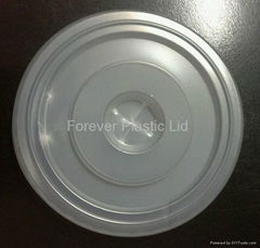 Flat Lid Disposable Lid Paper Cup Lid Plastic Lid (10OZ 74MM-)