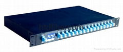 16ch CWDM mux and demux in one 1U rack wdm pon system