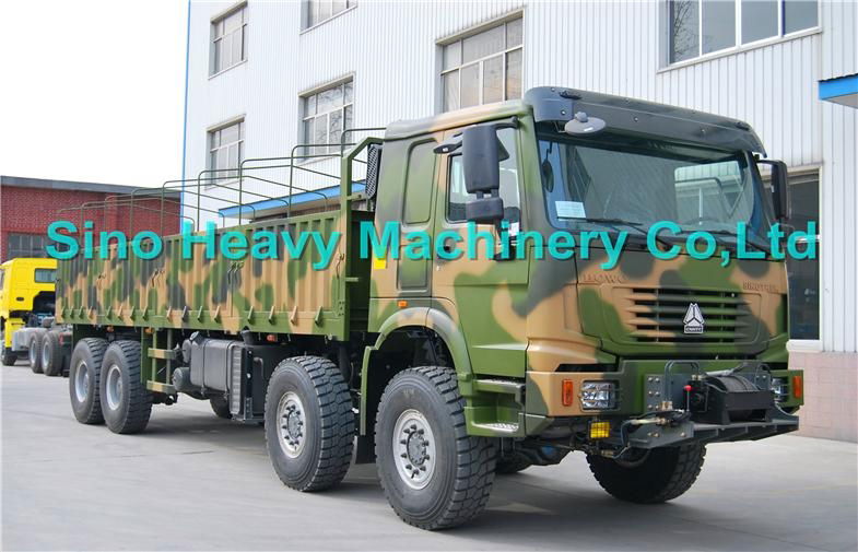  SINOTRUK ALL WHEEL DRIVE CARGO DUMP LOG TRUCK 5