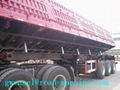 2or3or4 Axles Low Bed Semi Trailer Trucks  20T-50T 4