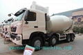  Concrete Mixer Truck Sinotruk HOWO 4-16cbm 6/8x4 EuroⅢ 400L Energy-Saving  1