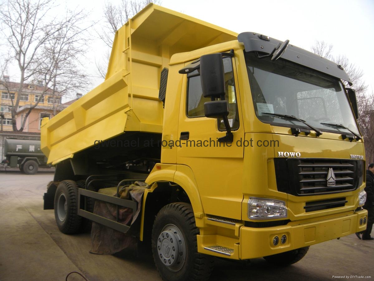  SINOTRUK ALL WHEEL DRIVE CARGO DUMP LOG TRUCK 3