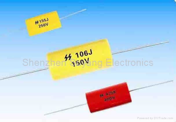 CL20 Metallized polyester film capacitor,Axial type(MEA MET)