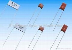 CL21S  Metallized Polyester Film Capacitor, Stacked type(MES)