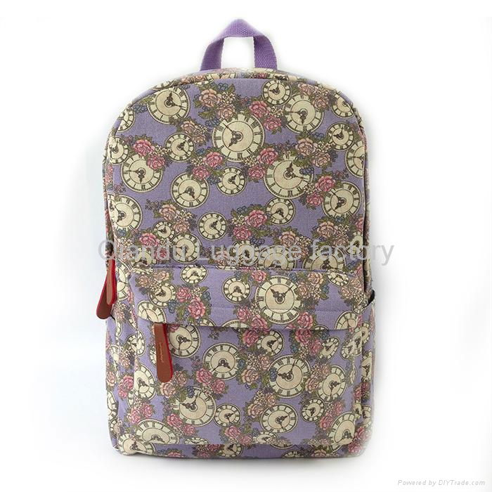 New fashion pattern backpack 4