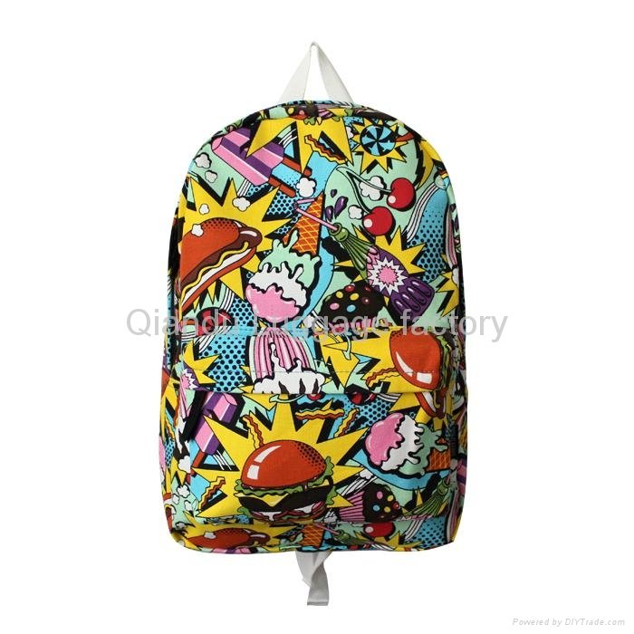 High quality pattern backpack 2