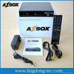 azbox bravissimo hd satellite receiver iks sks free for south america