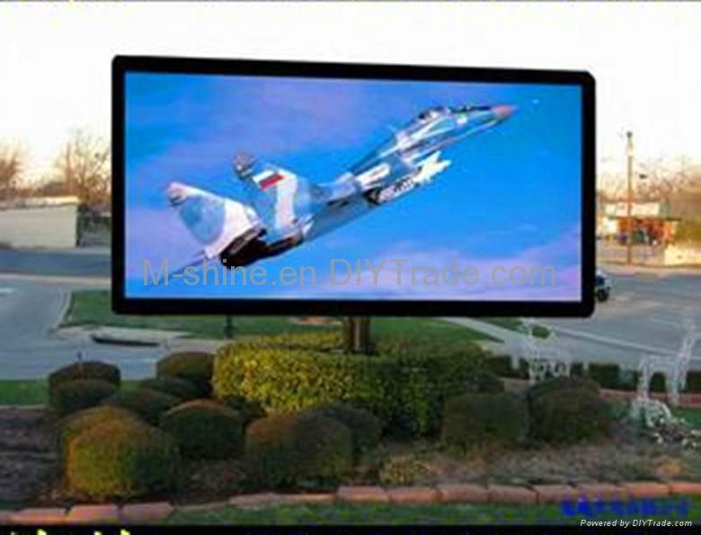 High Resolution P6.6 outdoor led screen full color