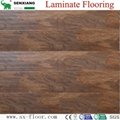 Wood Texture Deep Embossed & Handscraped Parquet Laminated Laminate Flooring 4