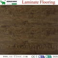 Wood Texture Deep Embossed & Handscraped Parquet Laminated Laminate Flooring 5