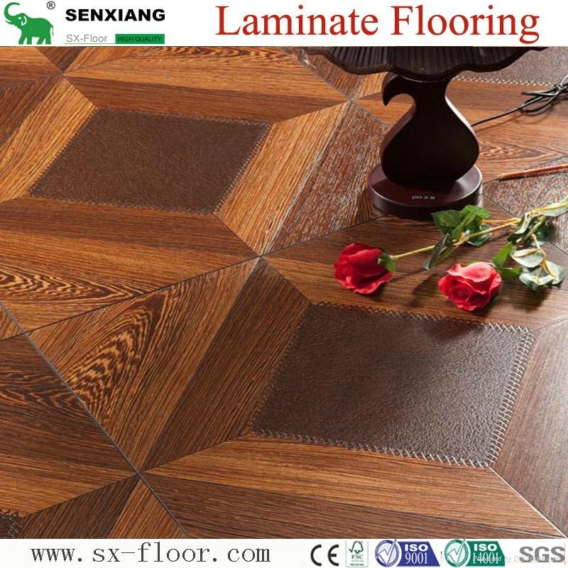 12mm Mdf/hdf Various Art Parquet Laminated Laminate Flooring 5
