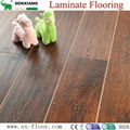 German Technology 12mm High Quality Embossed V-groove Laminate Flooring 4