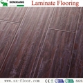 12mm Hdf Concave & Convex Surface Smooth Handscraped Laminate Flooring 2