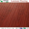 12mm Hdf Concave & Convex Surface Smooth Handscraped Laminate Flooring 5