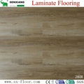 Authentic Oak Textures High Bright U-groove Laminated Laminate Flooring 1