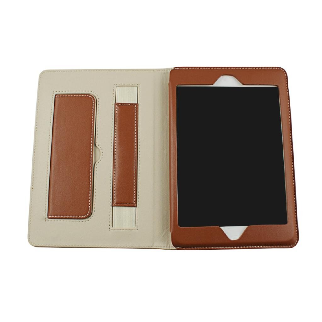 Leather Smart Cover Case with Stand Handheld Belt for iPad mini  2