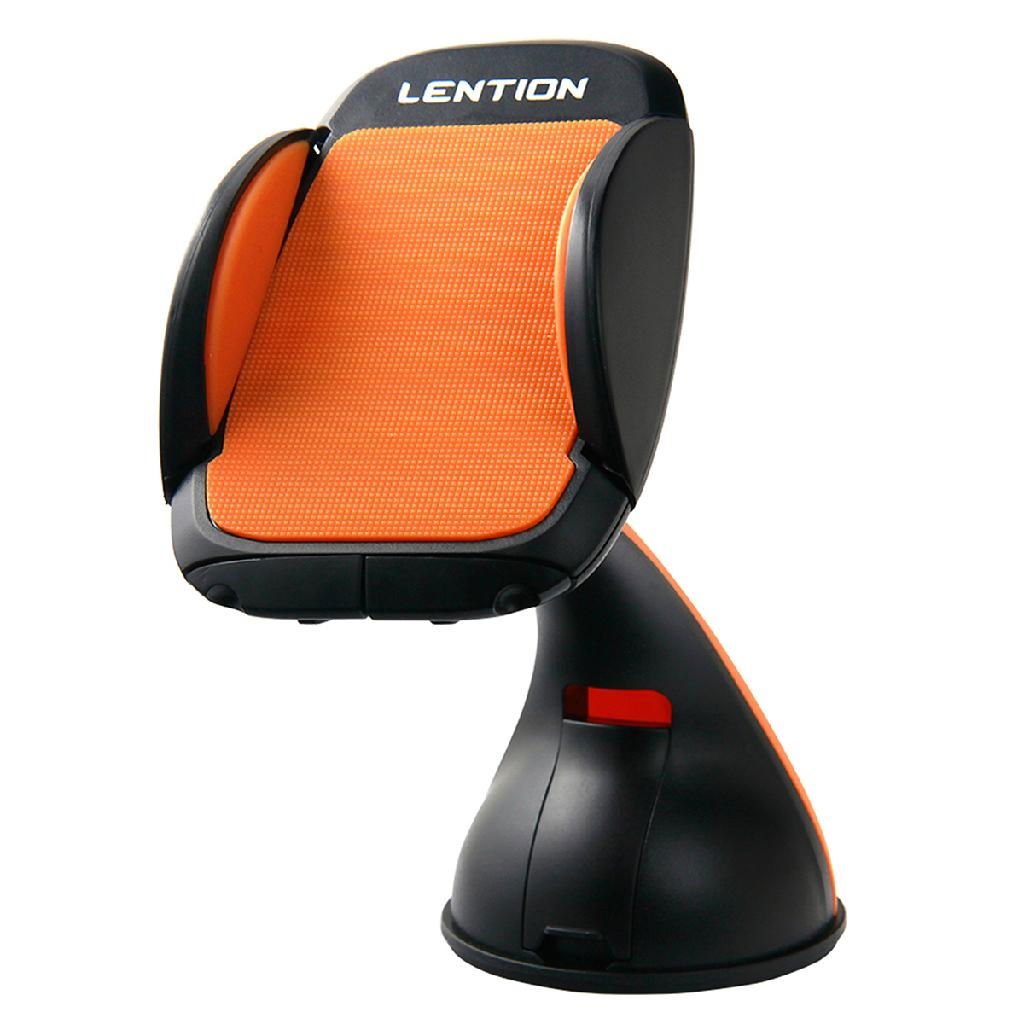 LENTION 360° Rotatable Car Phone Mount Holder for Smartphone iPhone Samsung 
