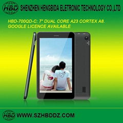 HBD-700QD-C 7" Dual Core Tablet PC