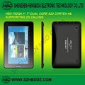  HBD-702QA-Y 7" Dual Core Tablet PC  4