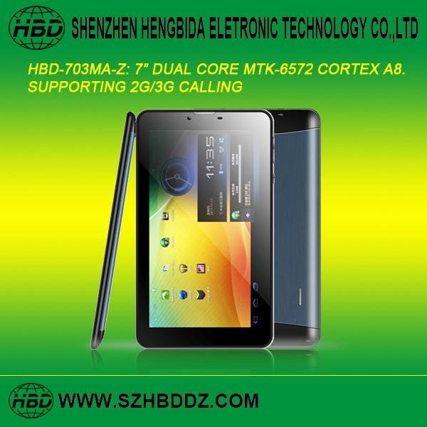 HBD-703ME-H 7" Dual Core Tablet PC 