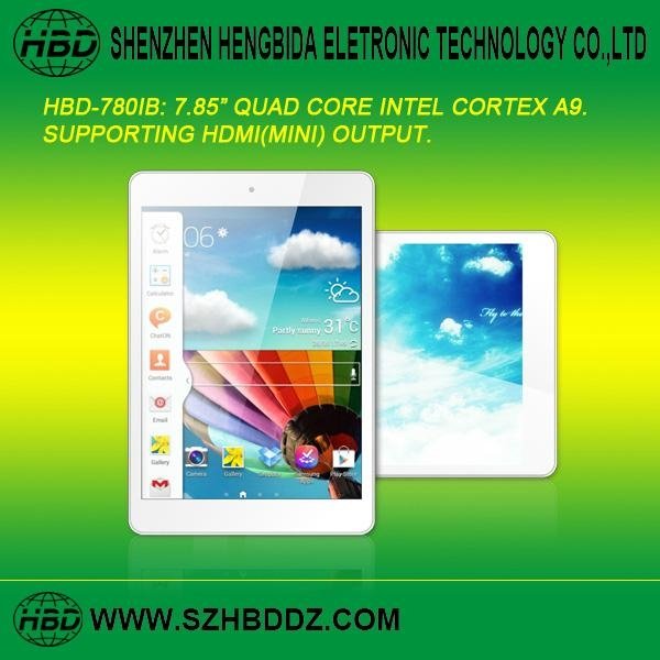 HBD-780IB Intel Quad Core Tablet PC  2