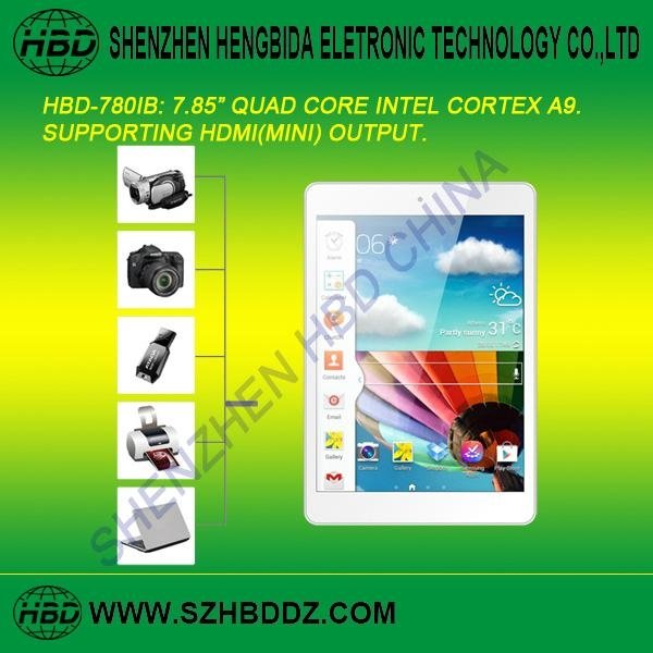 HBD-780IB Intel Quad Core Tablet PC  4
