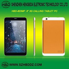 HBD-803MF 8 Inch Quad Core 3G Tablet PC