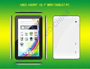 10.1" Dual Core Tablet PC HBD-100RE