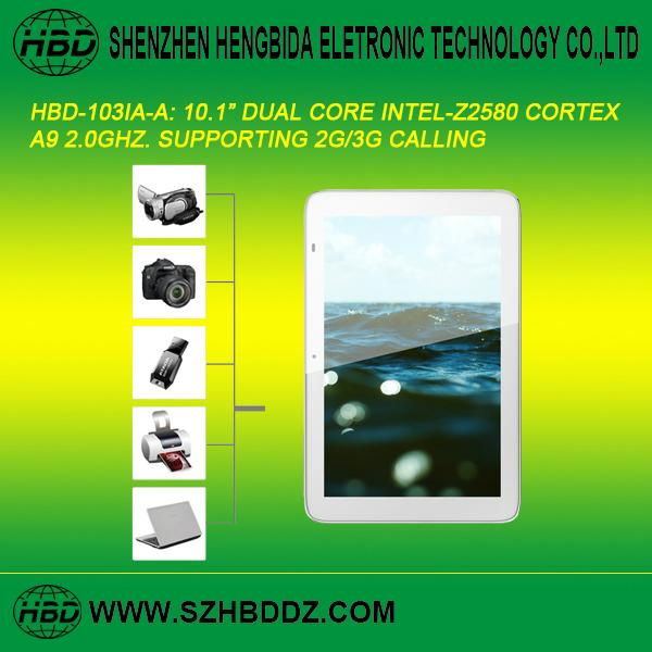 HBD-103IA-A 10.1" Intel Dual Core Tablet PC  5