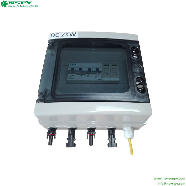 NSPV PV combiner box DC 2KW