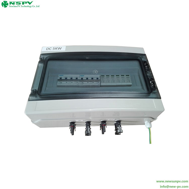 Solar Combiner box DC Combiner Box Plastic/Metal PV Combiner Box 2